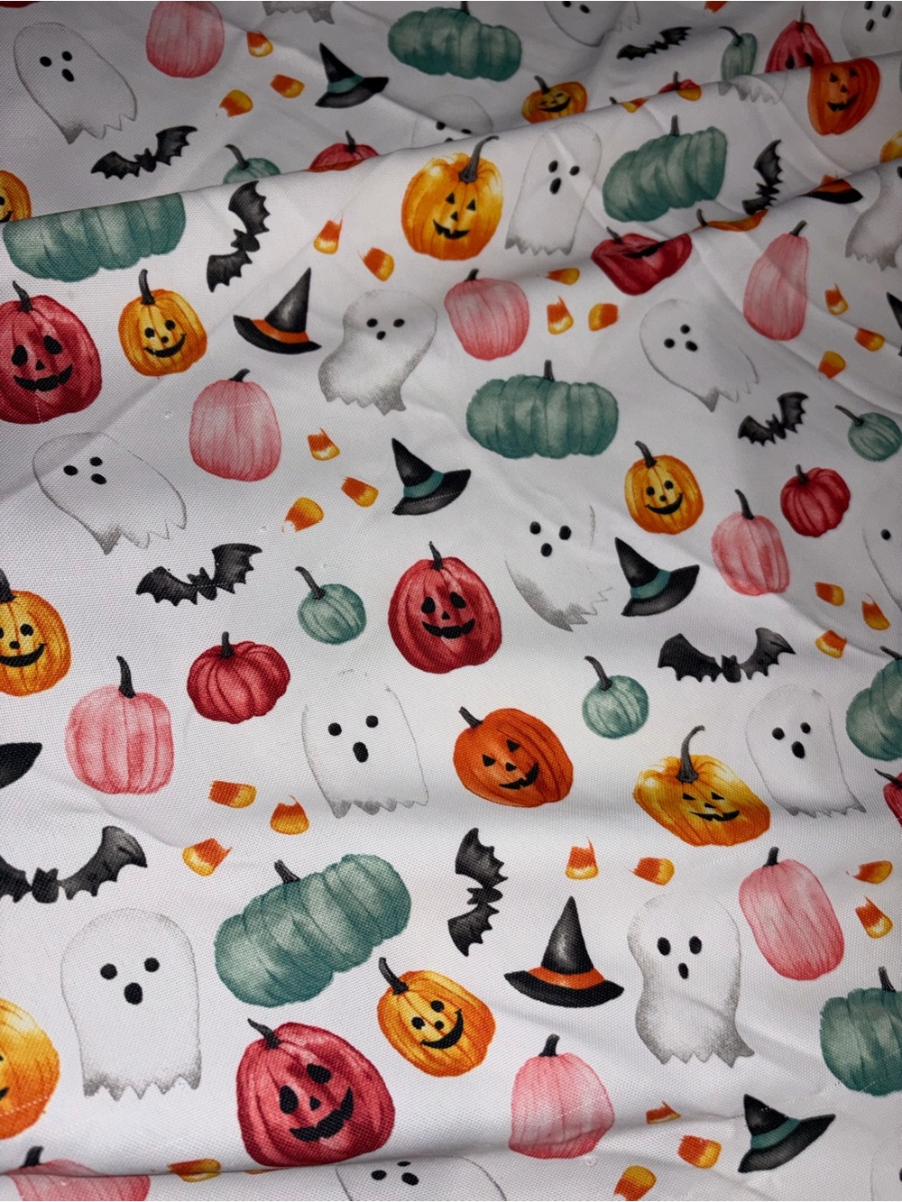 Cupcakes and Cashmere Pastel Halloween Table Cloth (ROUND)